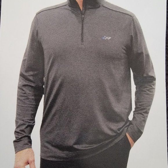 Greg Norman Collection Other - Greg Norman Men’s Performance Quarter Zip Charcol NWT